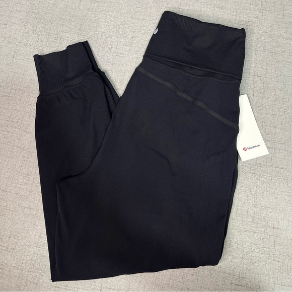 Lululemon Align Ribbed Waist Jogger Pant Black 10 Nwt - Picture 4 of 9